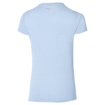 Camisa Mizuno Impulse Core Mujer Azules Claro - Chile M475CVSYEM